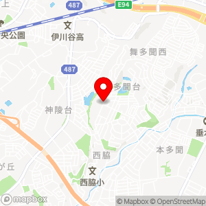 阪高ファインパーク 多聞台団地の地図