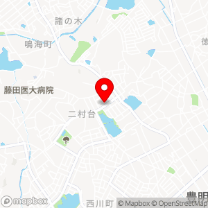 二村台7-6-6二村台ハイツ駐車場の地図