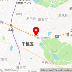 ファミリーマート 東山公園駅前店の地図