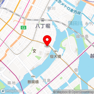 PEN 中央区明石町の地図