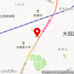 三井のリパーク 西馬込2丁目の地図