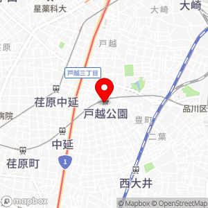 ローソン LTF品川戸越公園駅前店の地図