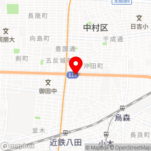 名鉄協商パーキング 岩塚駅東第2の地図
