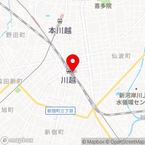 ファミリーマート 川越駅ホーム店の地図