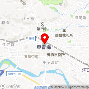 ファミリーマート 東青梅駅前店の地図