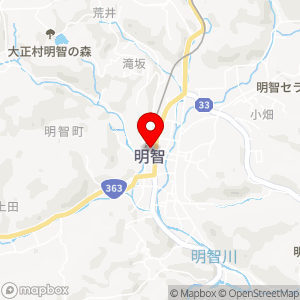 バロー 明智店の地図