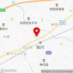 タイムズ 仙川第6の地図