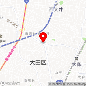セブン-イレブン 大田区東馬込2丁目店の地図
