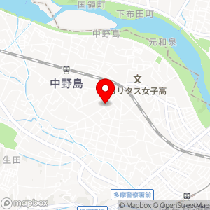 ホワイトピア さわやかピュア川崎中野島店の地図