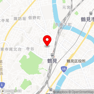 コインパーク 鶴見の地図