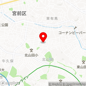 エコロパーク 横浜北山田第3の地図
