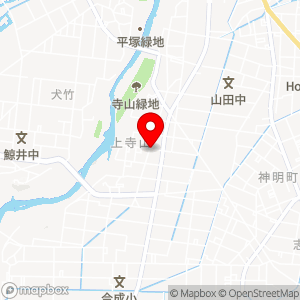 上寺山７１０－１７駐車場の地図