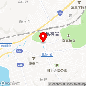 ファミリーマート 鹿島神宮前店の地図
