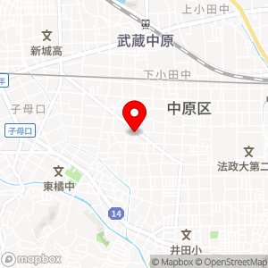 アメニティＦＭ駐車場の地図