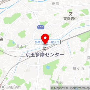 タイムズ 多摩落合の地図