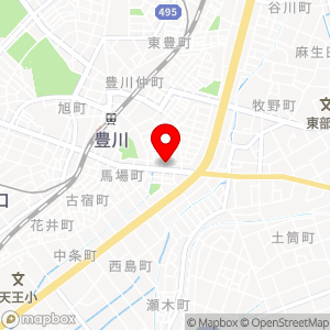 ミニストップ 豊川馬場町店の地図