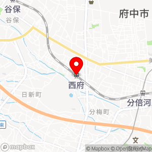 NewDays 西府の地図