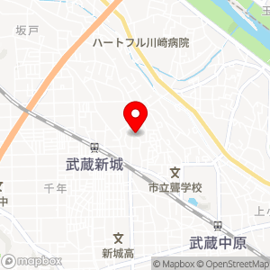 ナビパーク 上小田中第3の地図