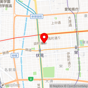 名鉄協商パーキング 錦2丁目第7の地図