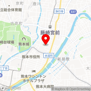セブン-イレブン 熊本上乃裏通り店の地図