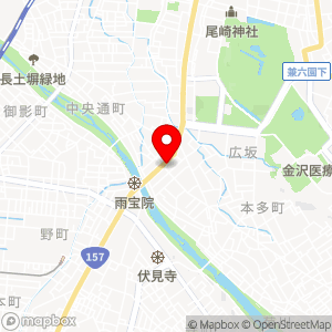 セブン-イレブン 金沢片町中央店の地図