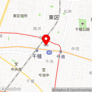 【バイク】FK内山３丁目1601駐車場の地図
