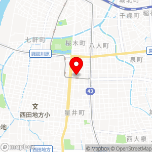 九州屋 大和富山店の地図