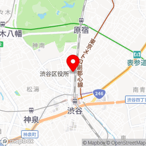 セブン-イレブン 渋谷神南1丁目店の地図