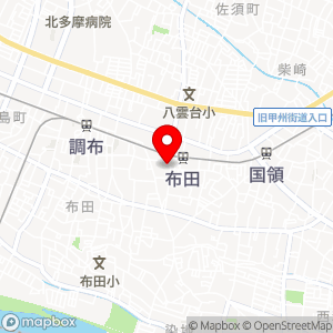 タイムパーキング 布田の地図