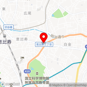 ファミリーマート 恵比寿二丁目店の地図