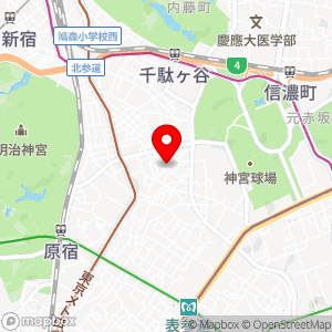 セブン-イレブン 渋谷神宮前2丁目西店の地図