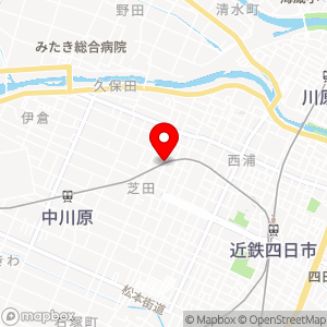 キョウテク 四日市芝田2号パーキングの地図