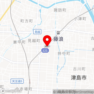 ポプラ 津島寺前町店の地図