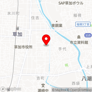 セブン-イレブン 草加吉町1丁目店の地図