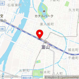 アットパーク NS富山駅西側の地図