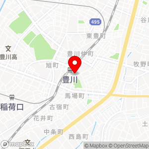 名鉄協商パーキング 豊川駅東口前第2の地図