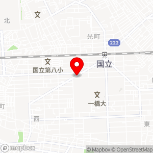 三井のリパーク 国立中1丁目第7の地図