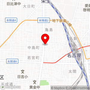 セブン-イレブン 名古屋則武2丁目店の地図