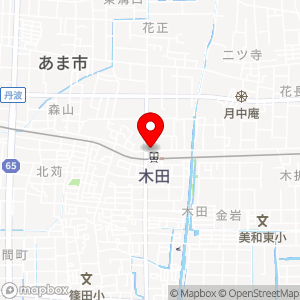 名鉄協商パーキング 木田駅前第2の地図