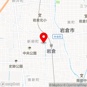 名鉄協商パーキング 岩倉栄町の地図