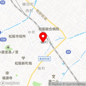 セブン-イレブン 松阪駅南店の地図
