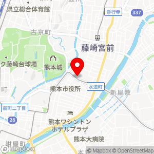 ローソン 熊本通町筋電停前店の地図