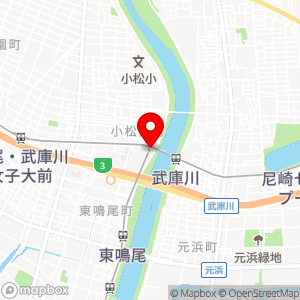 アズナス 武庫川西の地図