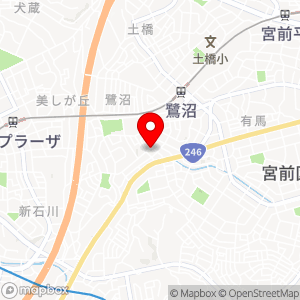 東都パーク 鷺沼2丁目の地図