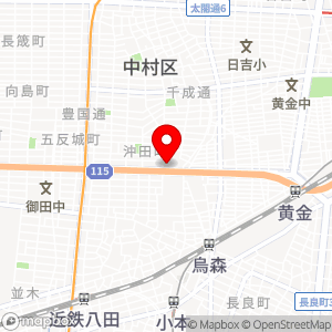 セブン-イレブン 名古屋畑江通7丁目店の地図