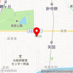 ローソン 矢田一丁目店の地図