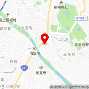 名鉄協商パーキング 金沢片町第5の地図