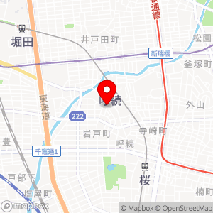 名鉄協商パーキング 呼続2丁目の地図