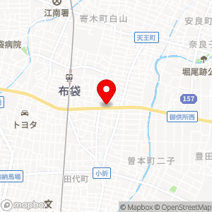 デイリーヤマザキ 江南南山店の地図