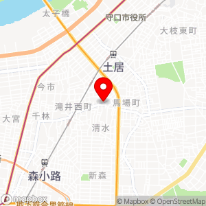 清滝温泉の地図